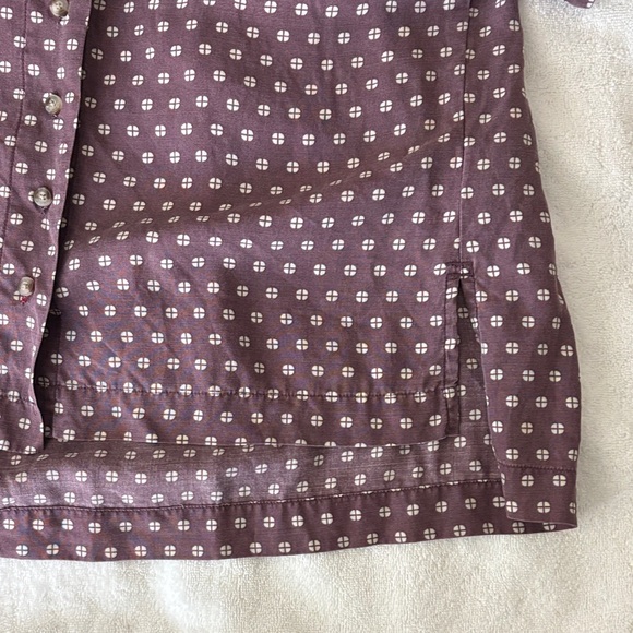 Toad&Co Plum Patterned Shirt - Picture 6 of 11